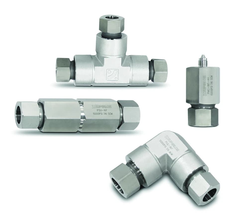 BMT SUPERLOK Pre-forming tee, union, elbow and threaded connector